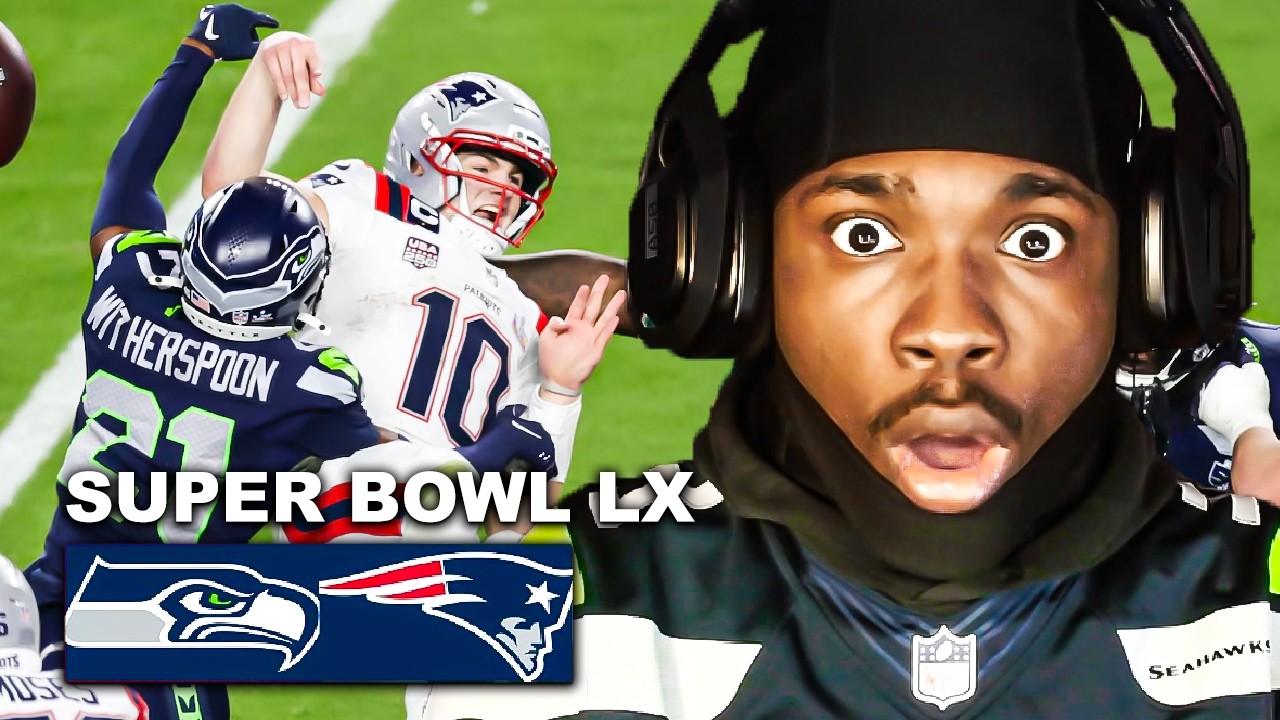 BEST IN THE WORLD!! | Seattle Seahawks vs New England Patriots | Super Bowl LX (LIVE REACTION!)