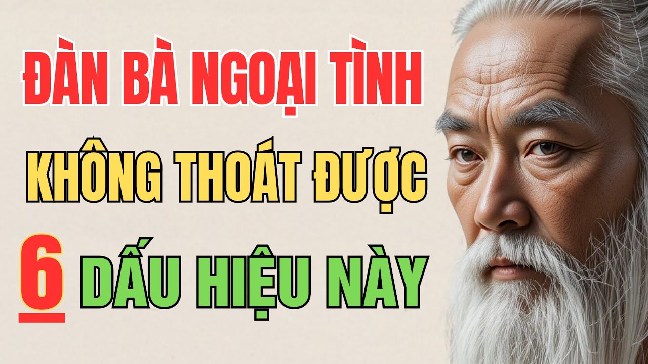Đàn Bà Ngoại Tình 6 Dấu Hiệu Không Thể Che Giấu | Nghệ Thuật Hôn Nhân