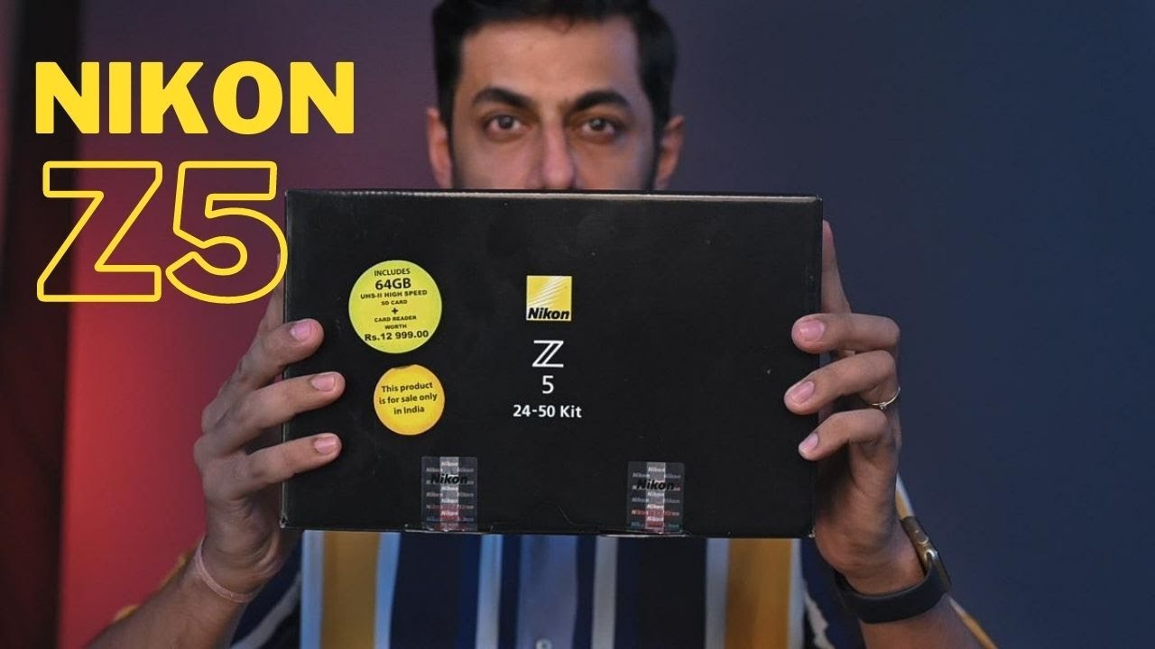 Nikon Z5 Unboxing Hindi | Nikkor Z 24-50mm f/4-6.3 Lens | Nikon Mirrorless Full Frame Cameras