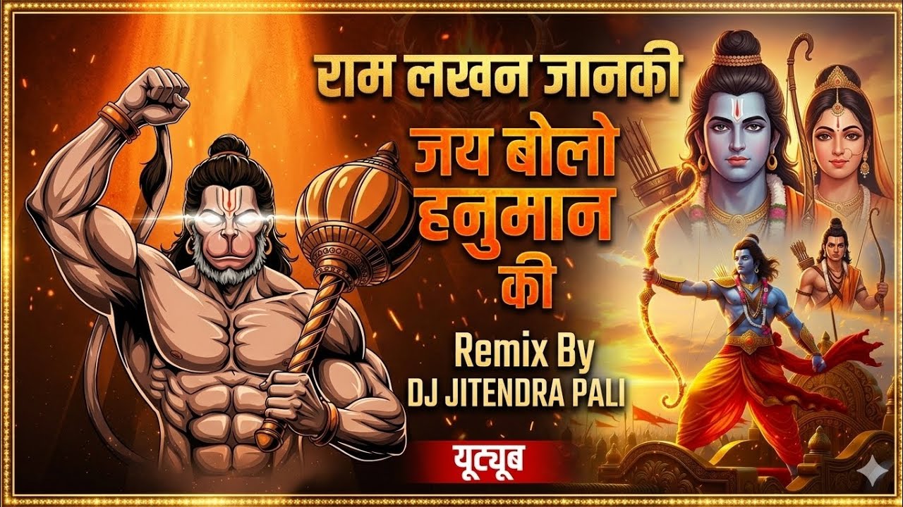 RAM LAKHAN JANKI 👿 JAY BOLO HANUMAN KI 💀 {RAMNAVMI SPECIAL}♻️  2026 - DJ JITENDRA PALI 🎧🚫😎