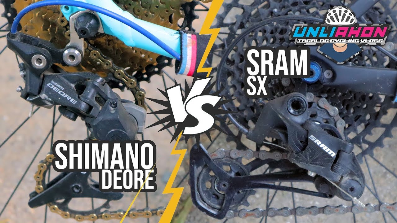 SRAM SX vs Shimano Deore Groupset | Alin Mas Sulit na Drivetrain?