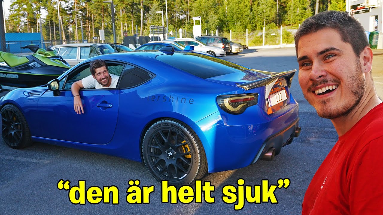 H&Auml;MTAR MIN NYA SUBARU BRZ MED KOMPRESSOR!