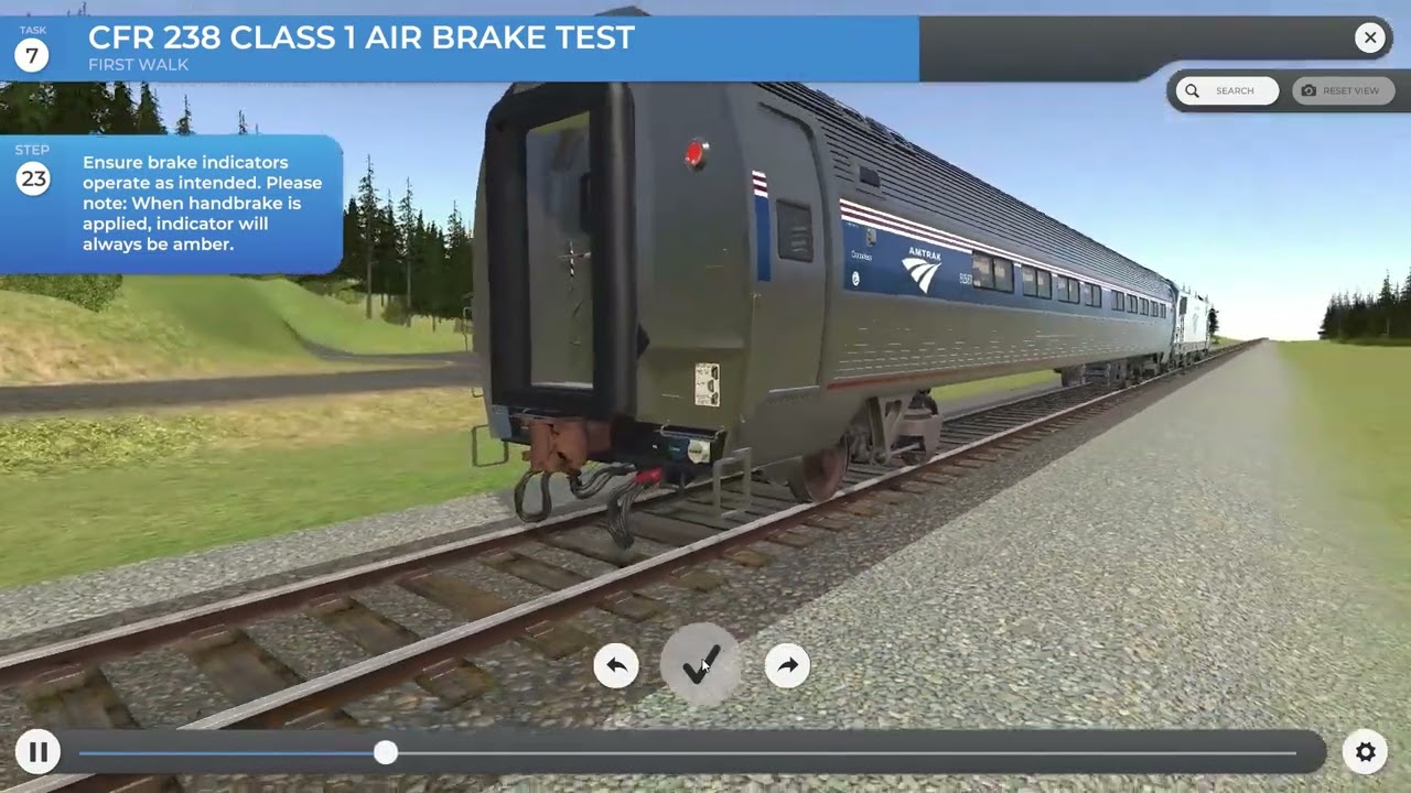 Air Brake Test (CFR 238) – Virtual Interactive Guide (VIG)