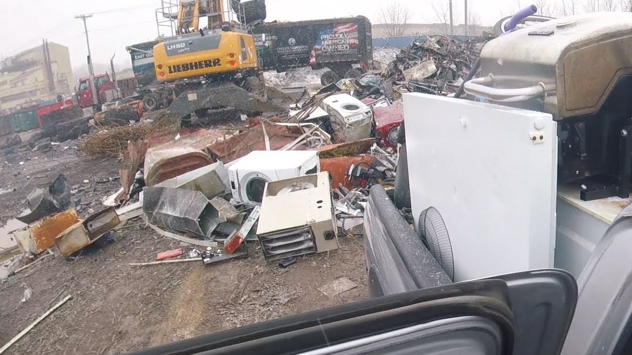 What 960lbs looks like. Record high scrap metal prices.