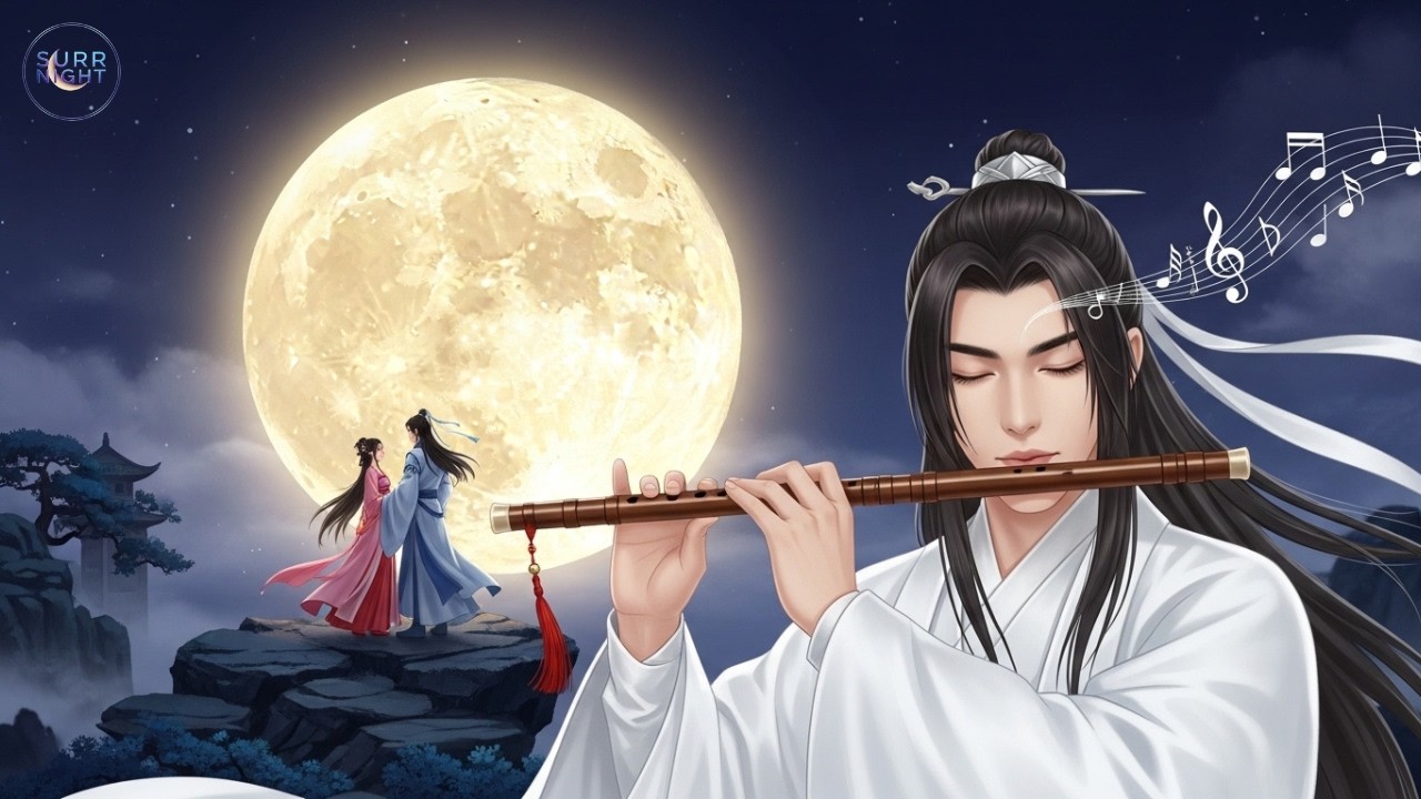 Soothing Bamboo Flute Music for Deep Relaxation | Calm Nighttime Meditation & Focus