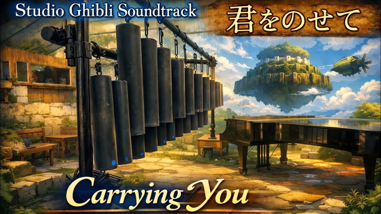 君をのせて【carrying you】#ghibli #healingsound #japanesemusic 