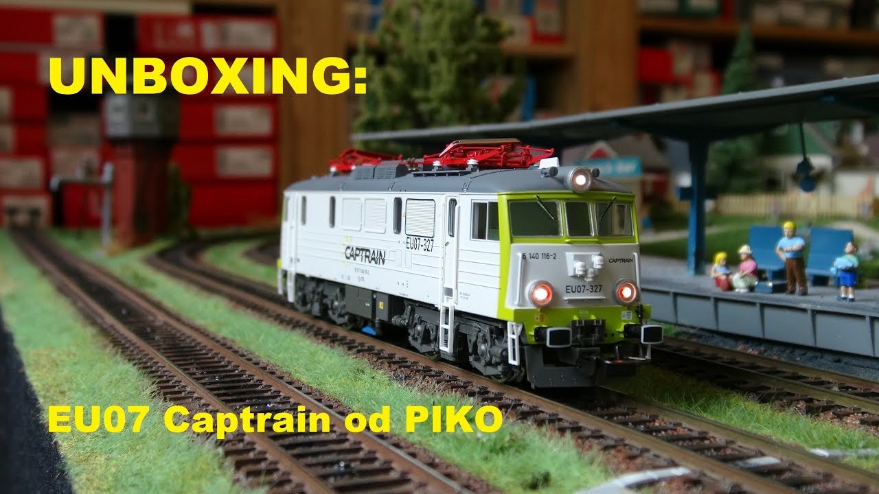UNBOXING: EU07 Captrain od PIKO