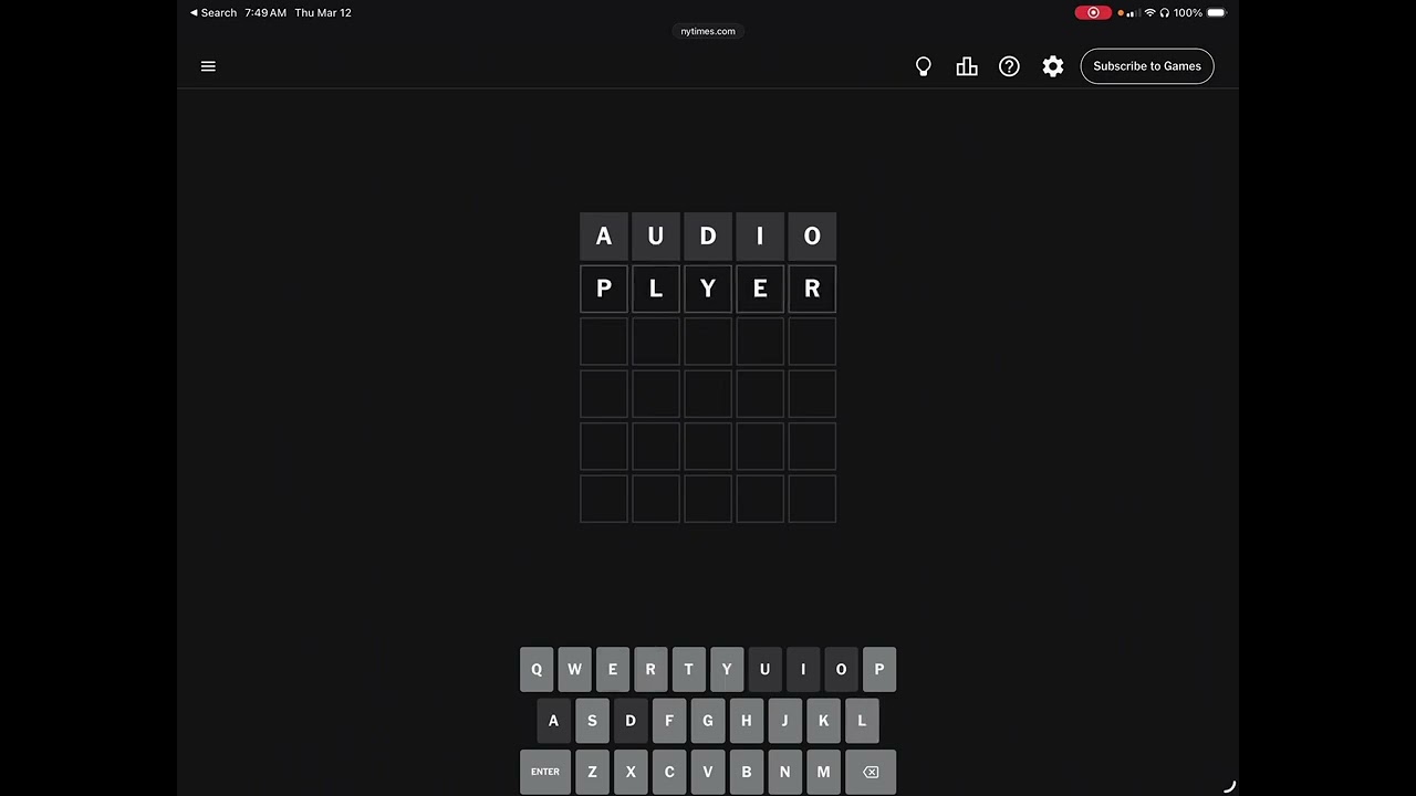 Wordle!!!!! ( day #1) #wordle #firstday #beat #day1 