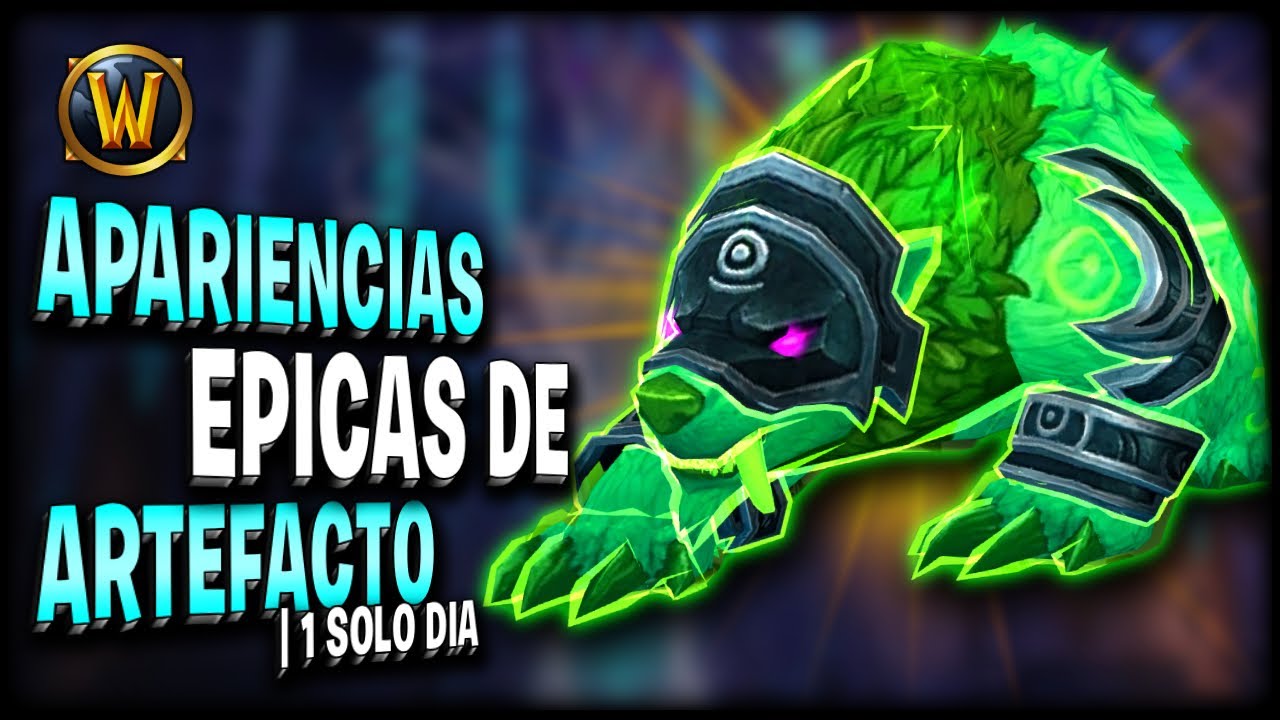Equilibrio de Poderes en 1 Solo Dia | Consigue las MEJORES Apariencias Artefacto en WoW