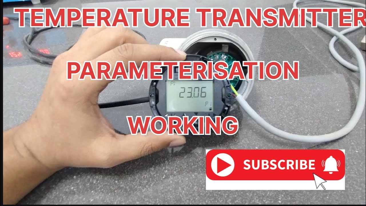 Siemens sitrans TF320 Temperature transmitter parameterisation/Temperature transmitter working hindi