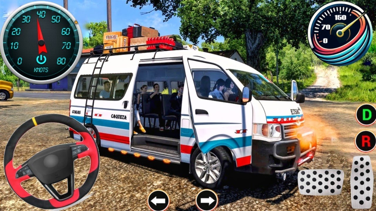 Minibus Simulator Vietnam 2026  - Offroad Real Van Minibus Driving Games - Bus Game Android Gameplay