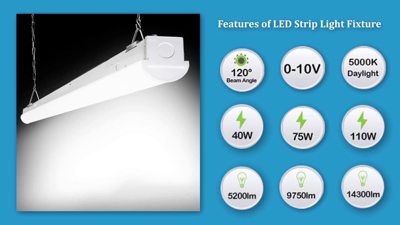 Hykolity - LED Low Bay Shop Lights
