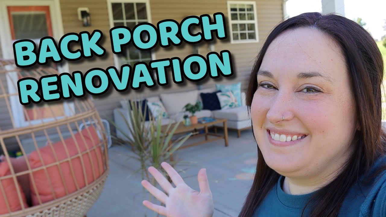 BELLS AT HOME | Complete Back Patio Renovation START to FINISH! | Summer 2023