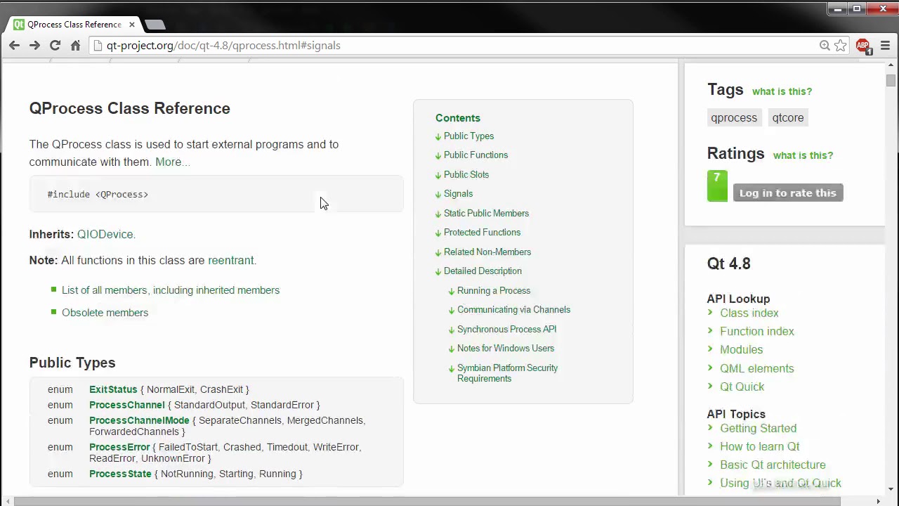 50  PyQt Framework  Использование класса QProcess