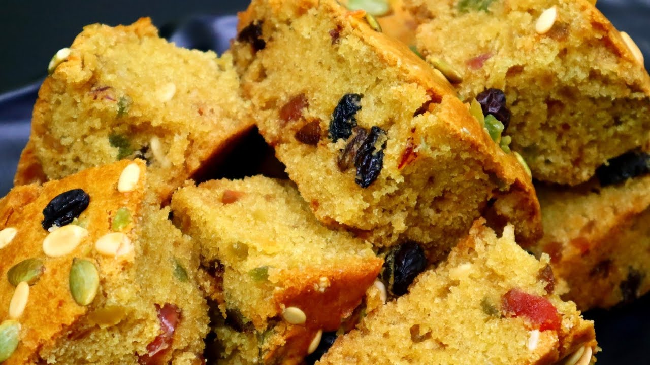 പഞ്ഞിപോലൊരു Plum Cake😋😋|| Eggless Wheat Fluffy Plum Cake, Without Maida/Oven/Beater, Gothambu Cake