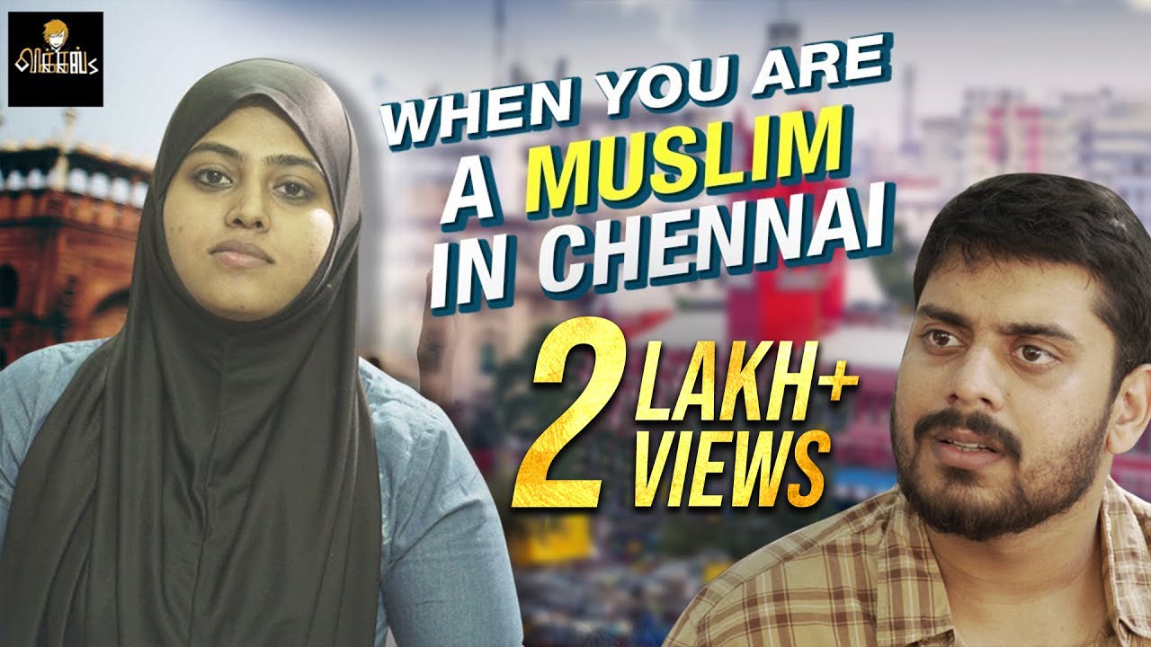 When you are a Muslim in Chennai | Vikram | Anjana | Tamil Comedy Videos 2020 | Vikkals