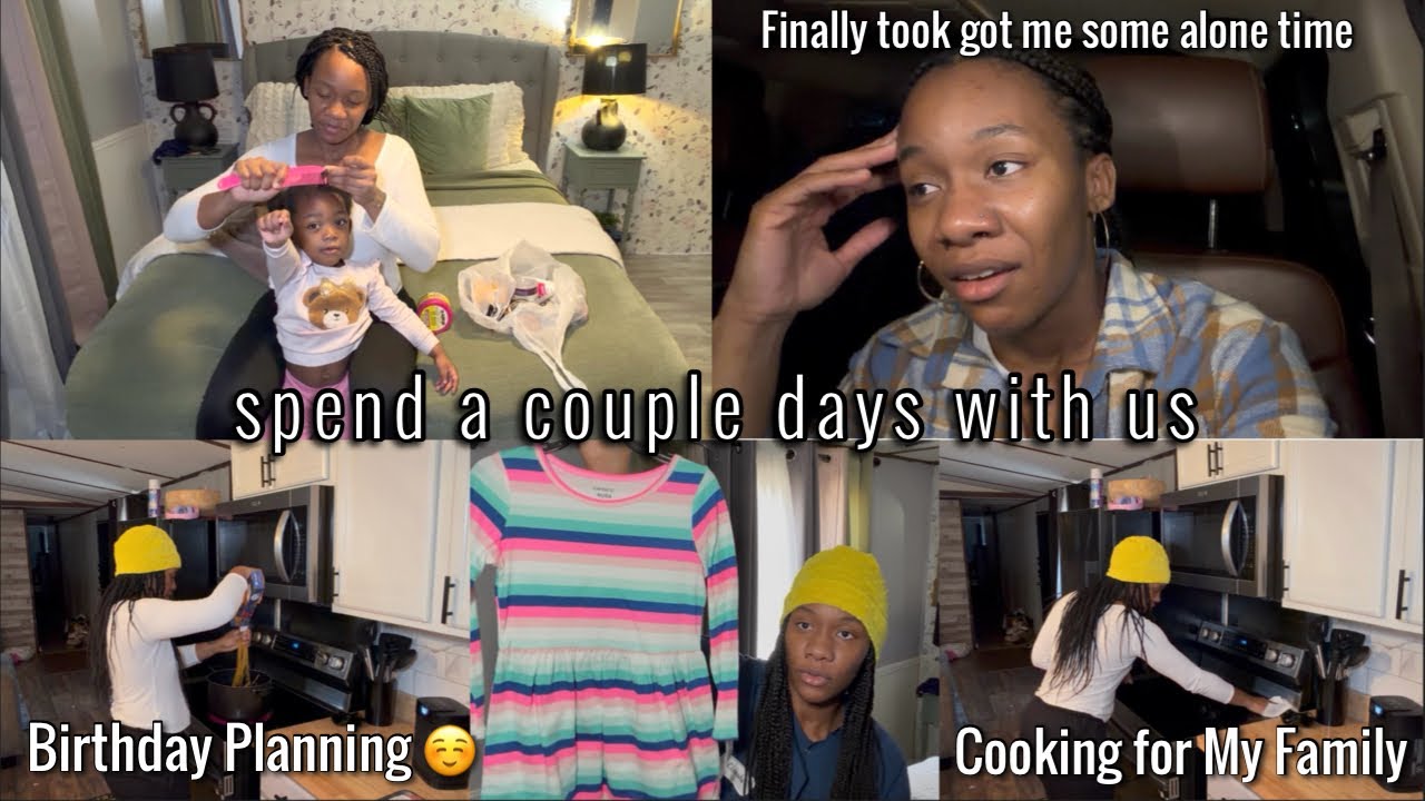 family of 6+ planning for Ava’s birthday+ sushi & daiquiris + new clothes for the girls| CleoshaaaJ 