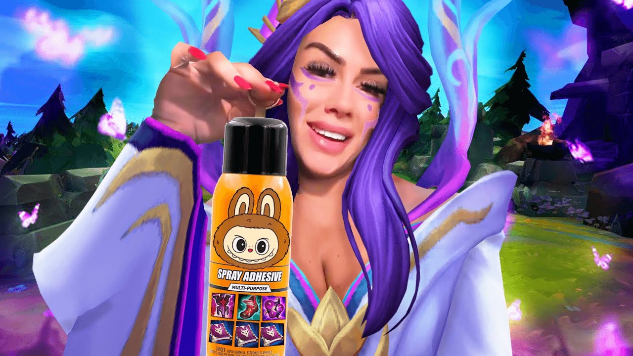 MORGANA is💅the owner of the ONE☝️ and only LAGLUEGLUE🦍🧴 build! (GORILLA GLUE BUILD GUIDE) 😊