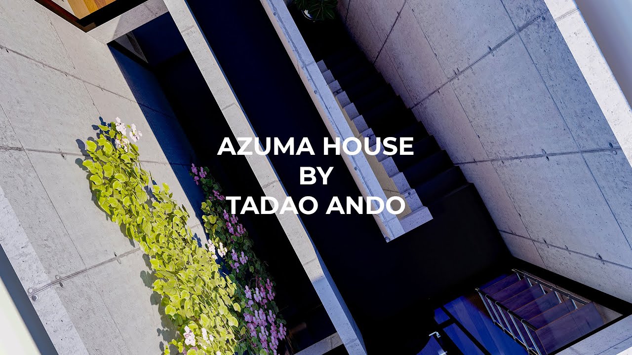 Exploring Architecture: Azuma House by Tadao Ando | Architectural Animation | Lumion 11