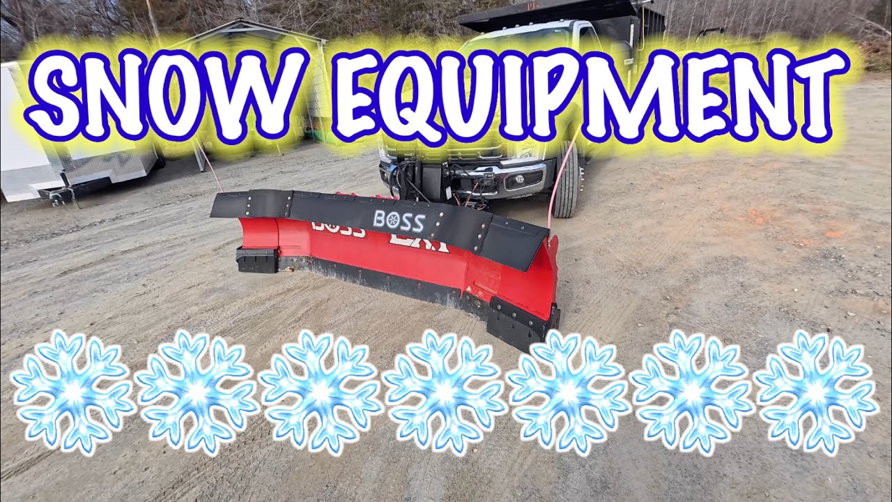 Lawn Care Business SNOW EQUIPMENT