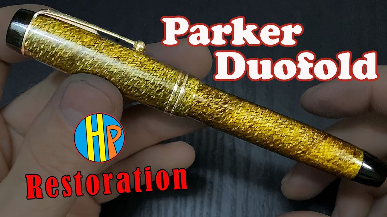 Паркер Дуофолд 'Елочка' - Как Починить - Parker Duofold Herringbone