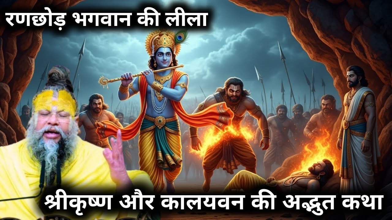 “रणछोड़ भगवान की लीला | श्रीकृष्ण और कालयवन की अद्भुत कथा | Dwarka Story #premanandjimaharaj 
