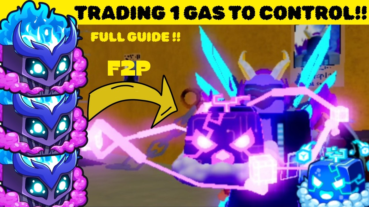 TRADING FROM 1 GAS TO CONTROL FROM ONLY TRADING!🔥[BLOX FRUIT TRADING][CONTROL]
