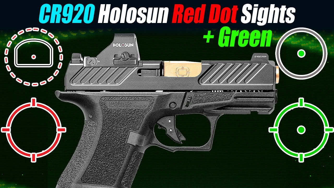 Top 4 Shadow Systems CR920 Red Dot Sights - Holosun Edition