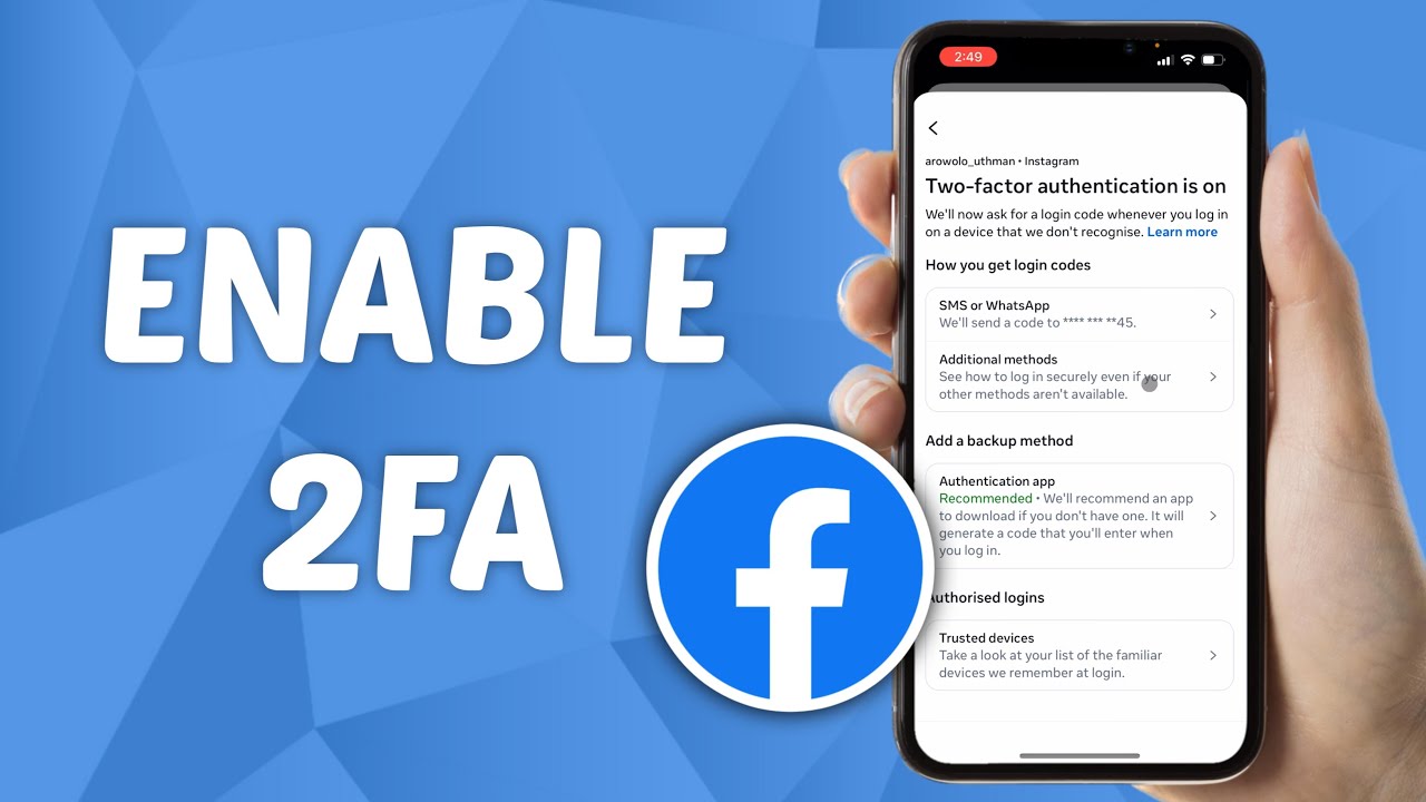 How to Enable 2FA on Facebook