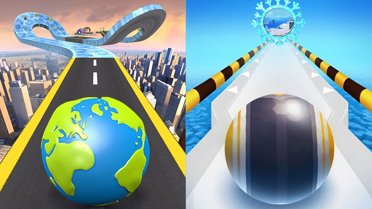 🛑 Going Balls VS Action Balls, Temple Rolling Balls, Super Rolling Balls, GyroSphere Trials Ball