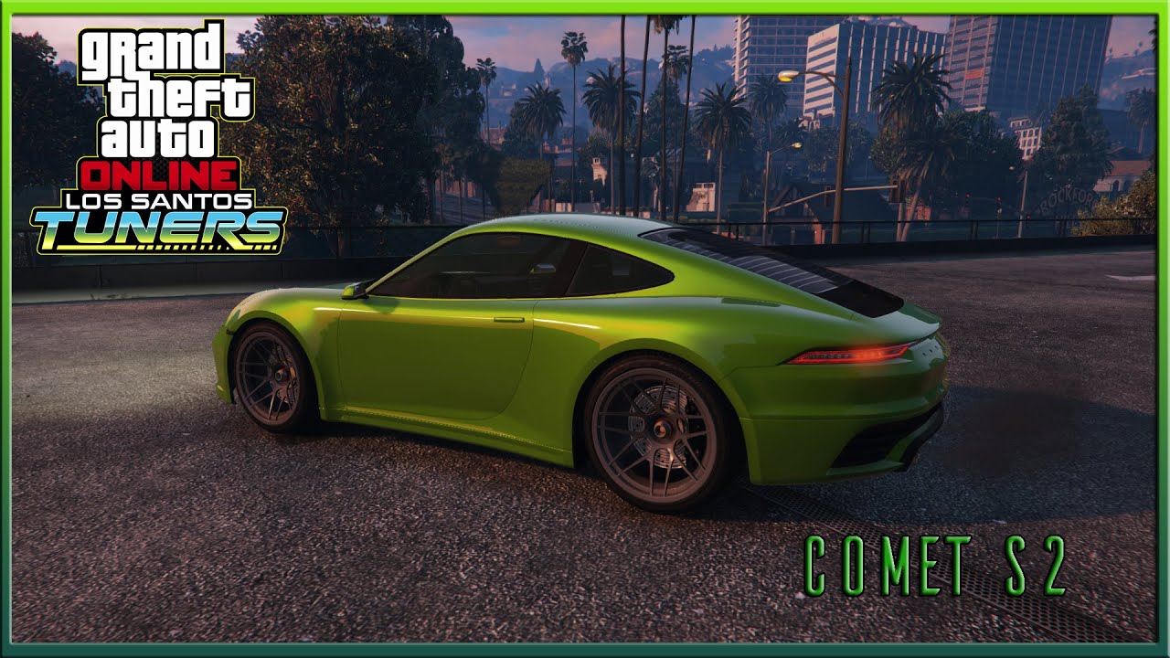 GTA ONLINE. ОБЗОР COMET S2.