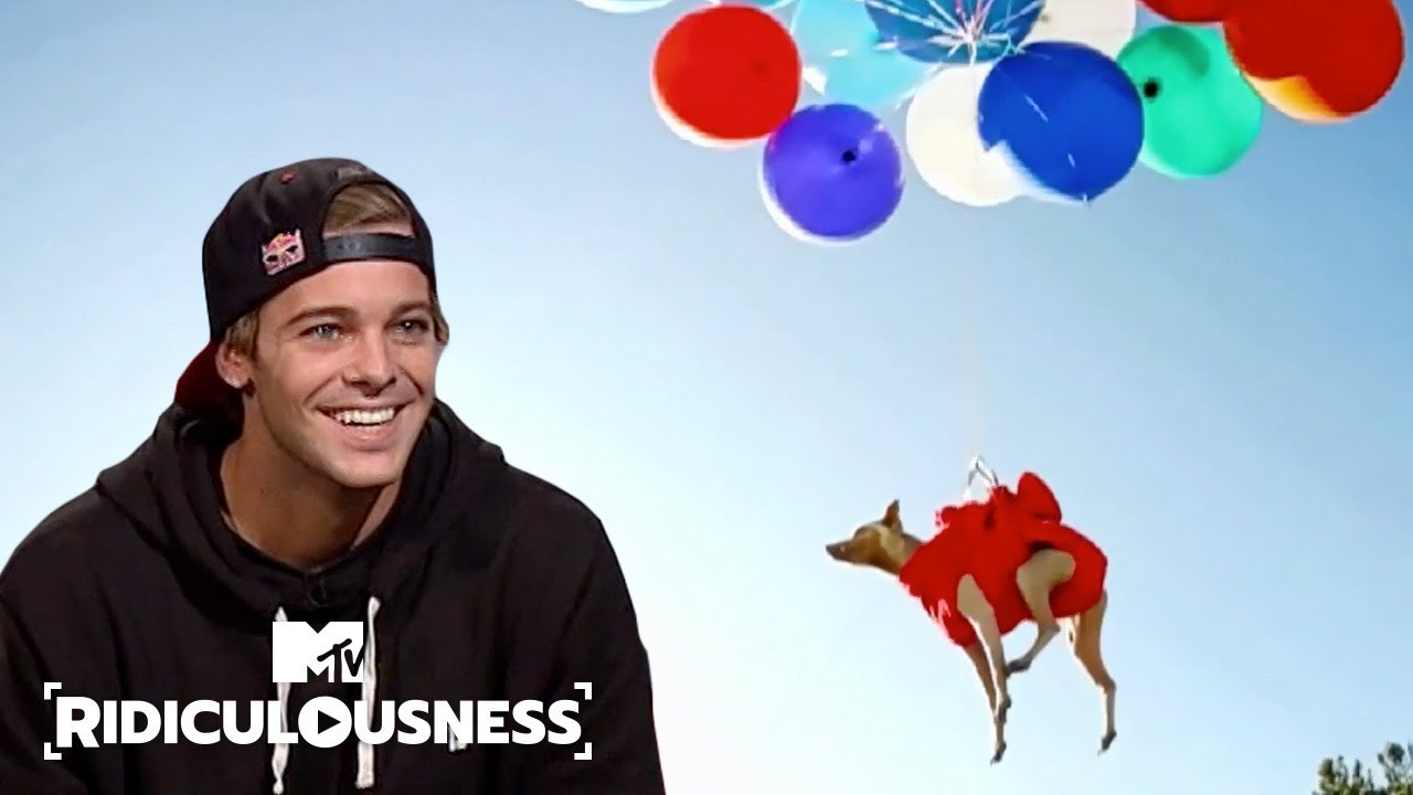 Ryan Sheckler's Dog Takes Flight | Ridiculousness