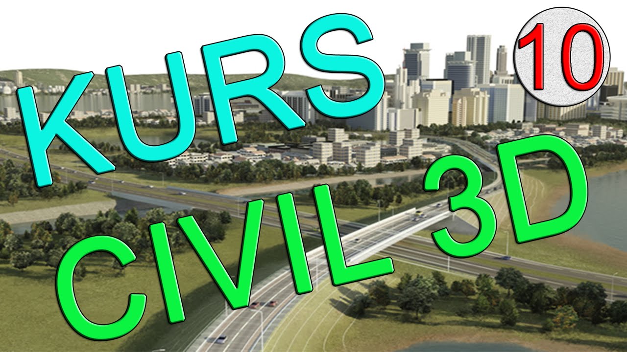 Kurs z AutoCAD Civil 3D 2012 PL #10 - Przekroje poprzeczne, Korytarz drogowy