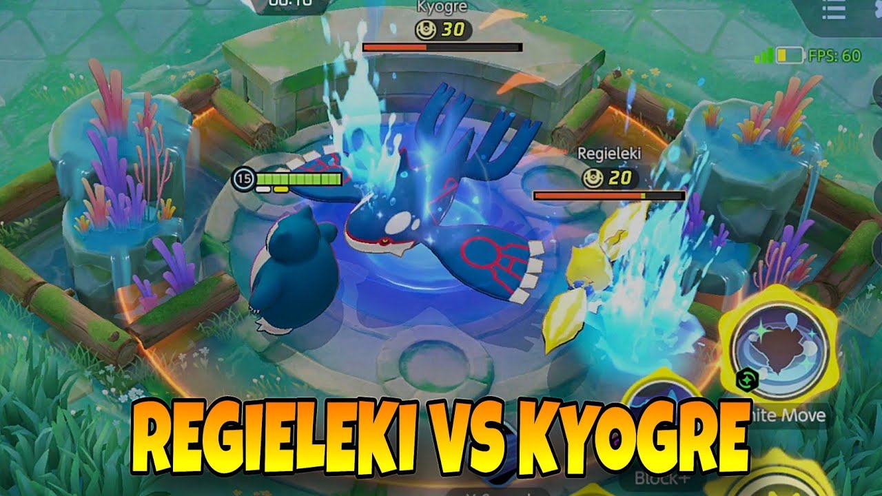 Can Regieleki secure Kyogre? | Pok&eacute;mon Unite Mythbusters 