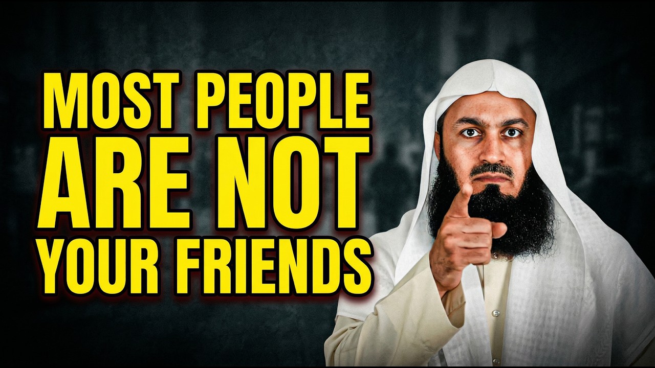 Most People Are Not Your Friends, Only When You’re Useful | Mufti Menk | Menk Motivation!