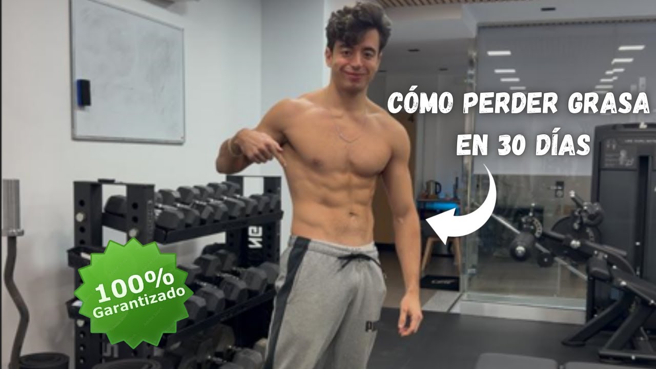Cómo PERDER GRASA ABDOMINAL en 30 días (Guía Paso a Paso)