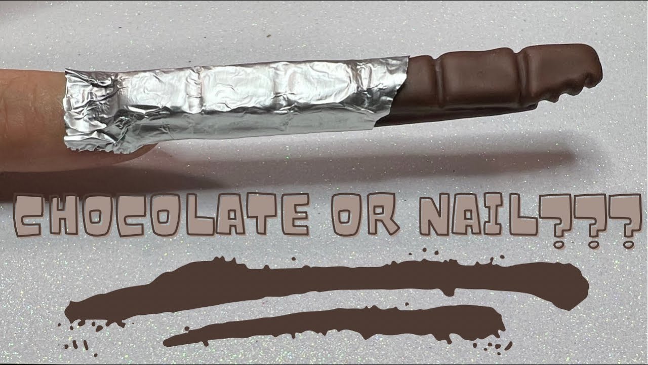 XXXL 3D Chocolate Bar Nail For Valentines Day // Watch Me Work