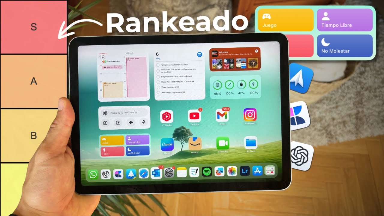 Qué tengo en mi iPad en 2025 🔥 + TIERLIST de apps