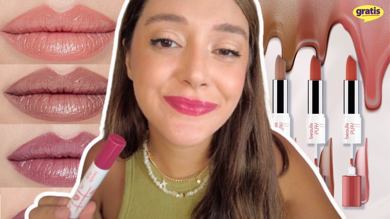 BEAULİS PLAY IT RUJ SERİSİ | BÜTÜN RENKLERİ DENEDİM #beaulis #makyaj
