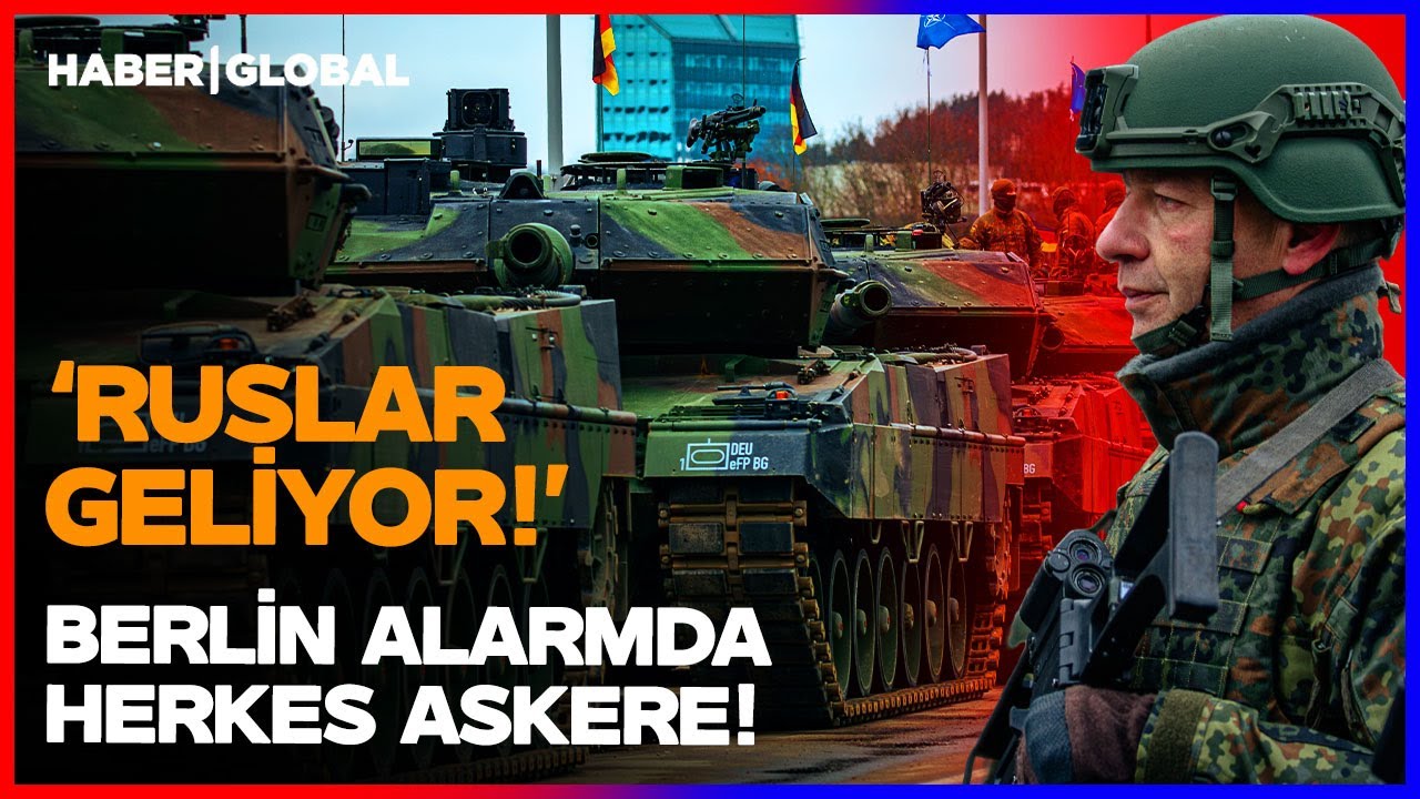 BERLİN'DEN HAMLE GELDİ! Alman Ordusu Atağa Ge&ccedil;ti Putin Kapıya Dayandı!