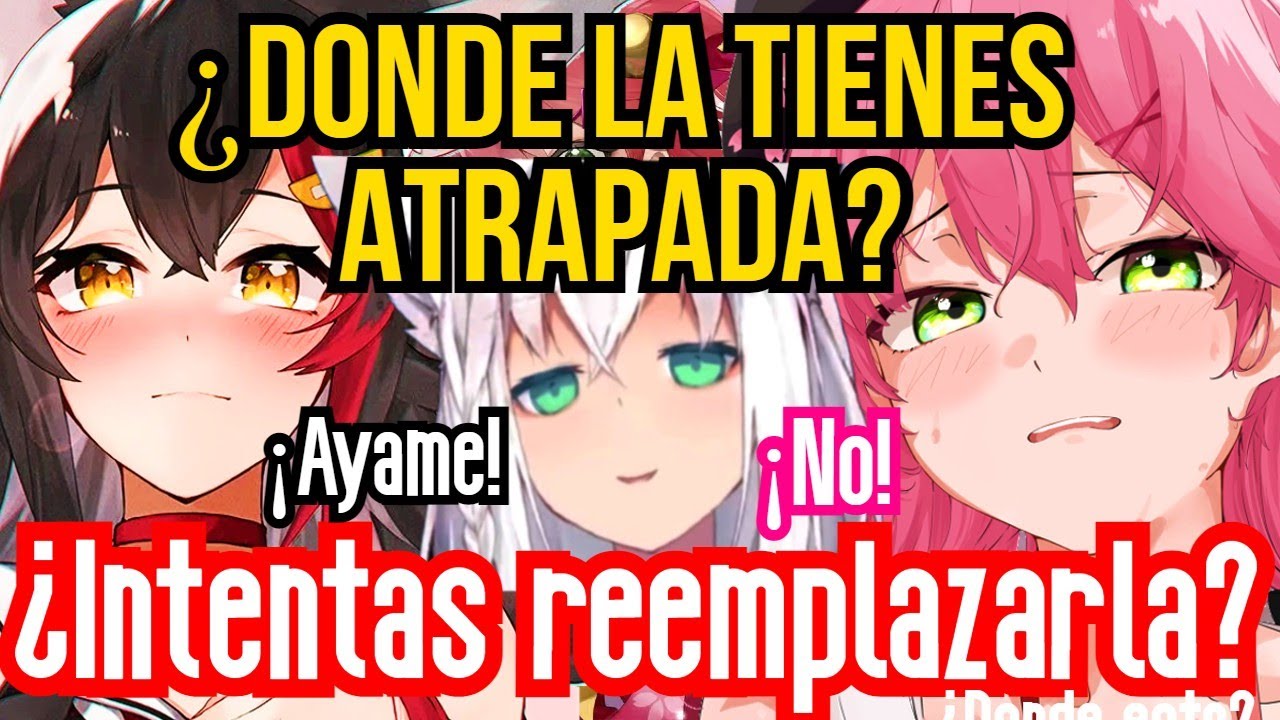 Mio y Fubuki se ponen furiosas cuando se dan cuenta de que Miko reemplazó a Ayame【Hololive sub espa】
