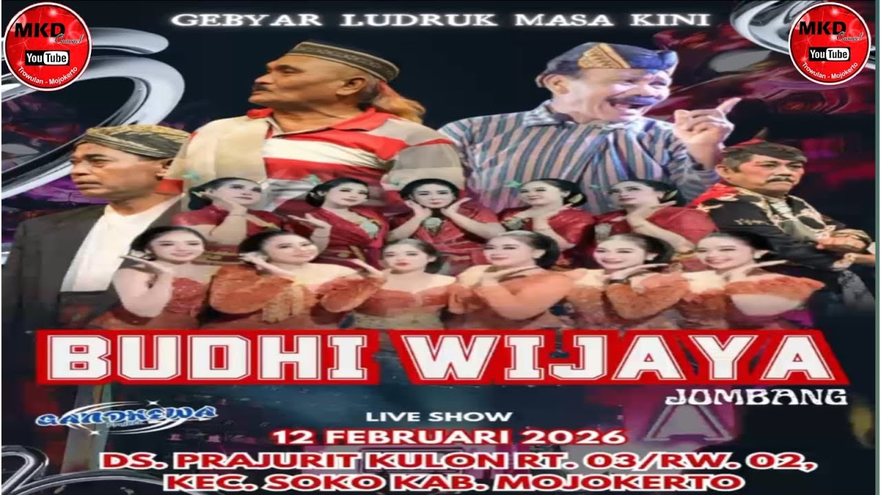 LIVE STREAMING LUDRUK BUDHI WIJAYA DS PULO KULON KEC PRAJURIT KULON KAB MOJOKERTO ACARA RUWAH DESO