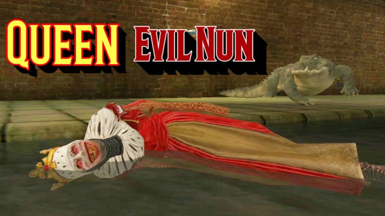 Queen Evil Nun Version 1.8 In Sewer Escape