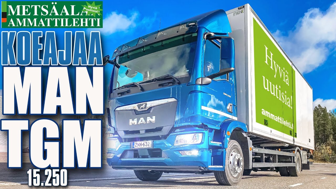 Ammattilehti koeajaa: Täysin uusi MAN TGM 15.250