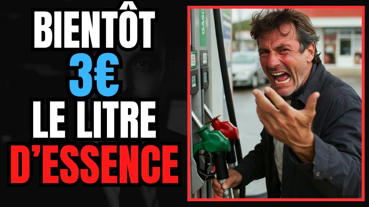 3€ le litre d’essence dans quelques semaines ? La bombe qui arrive