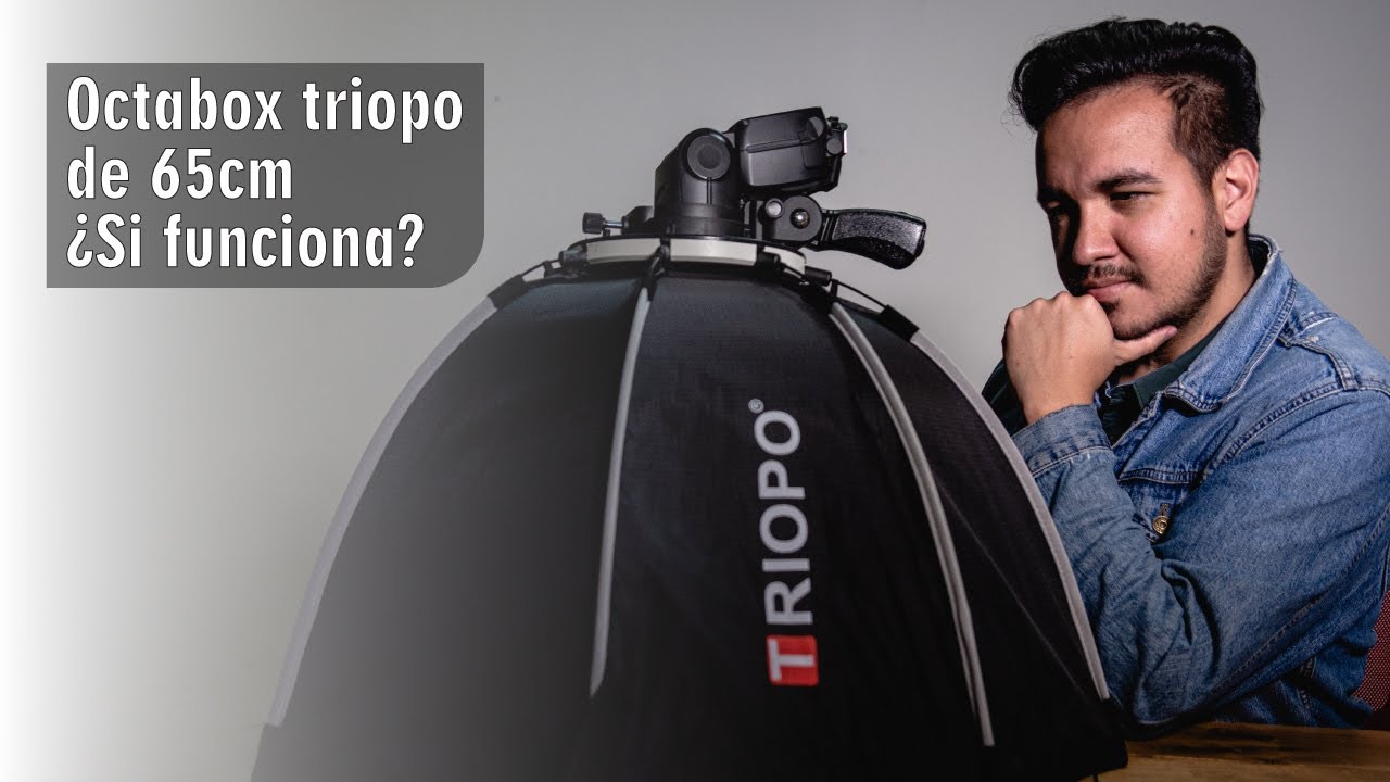 Octabox TRIOPO,  Una alternativa economica para iluminación con Flash