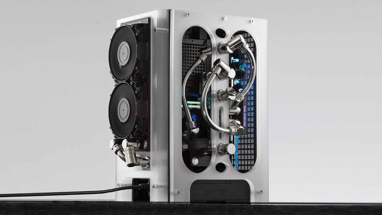 First Gaming PC Build  - HYTE Revolt3 Case Mod