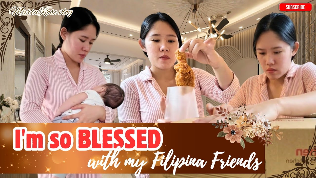 I Have Filipina Visitors In My House They Bring Alot Of Food!😍🇵🇭/MariaRose Vlog🇺🇸🇵🇭