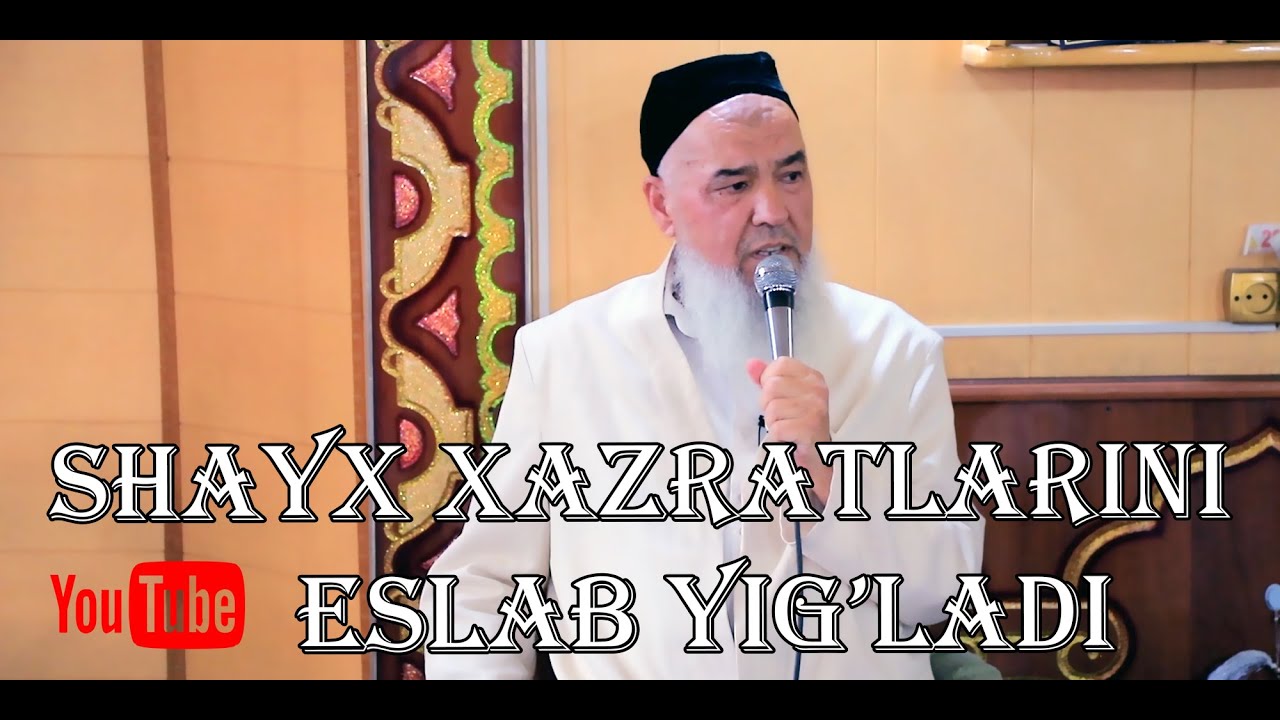 Solohiddin domla SHaripov Buloqboshida Qirg'izboy masjidida mehmonda SHayh xazratlarini hotirladilar