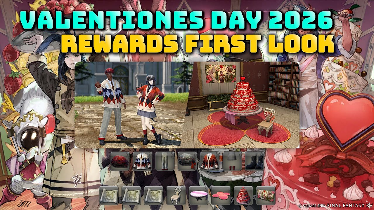 FFXIV: Valentiones Day 2026 Event Rewards